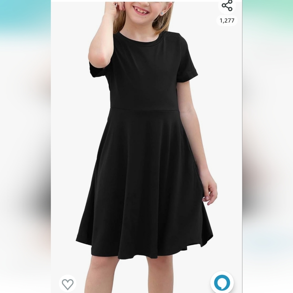 Girls jersey style dress size 12Y